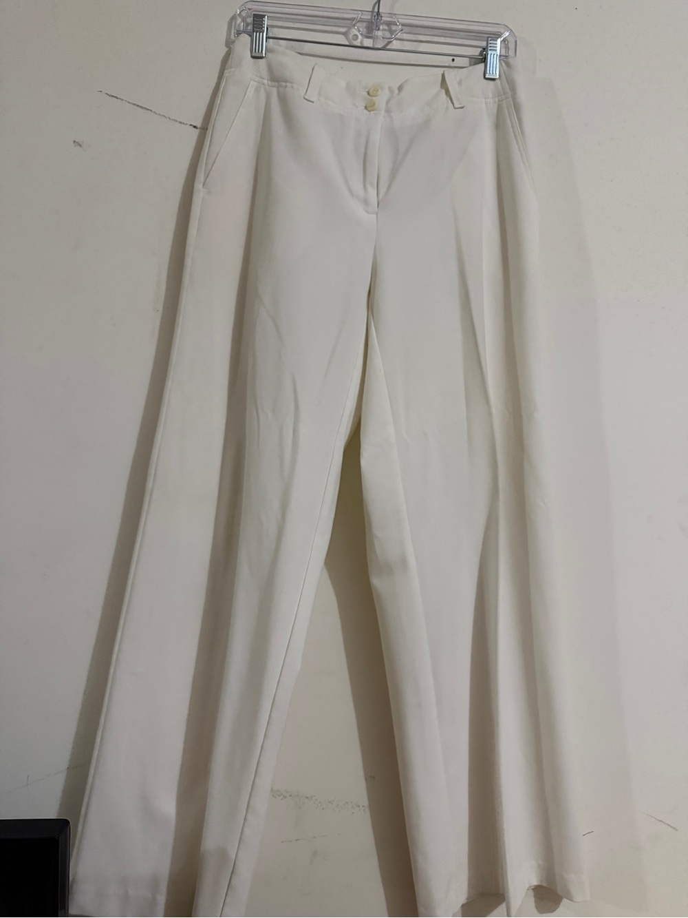 Emma James Cream Stretch Trousers